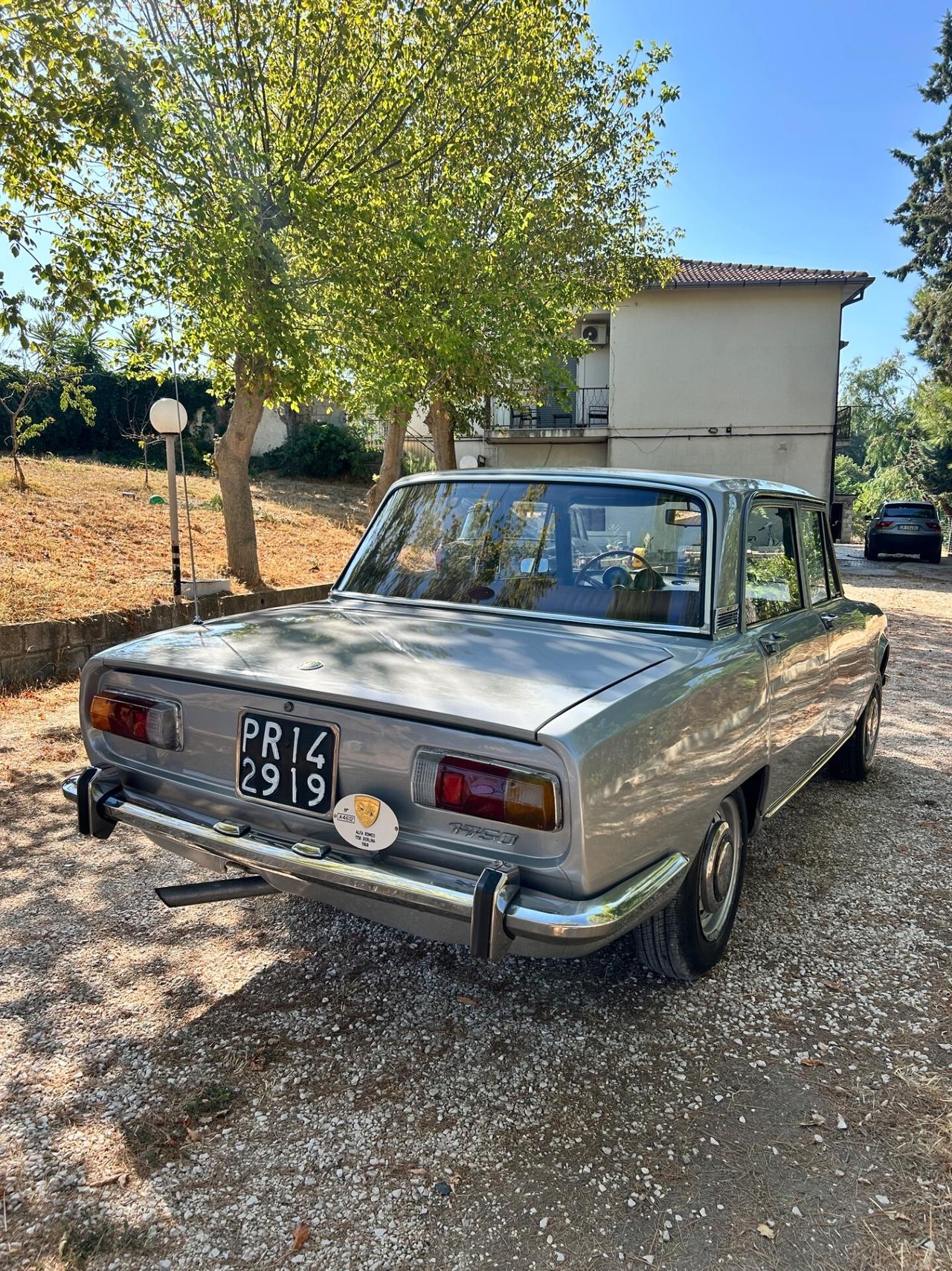 Alfa Romeo 1750 berlina TARGA ORO