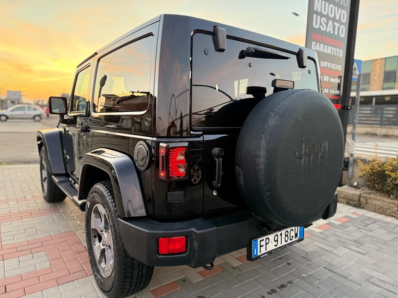 Jeep Wrangler 2.8 CRD DPF Sahara 3 PORTE IVA ESPOSTA