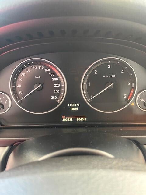 BMW 520 D 184 CV TOURING LUXURY PELLE TOTALE AUTOMATICO NAVI CERCHI SEDILI ANT. A REGOLAZIONE ELETTRICA
