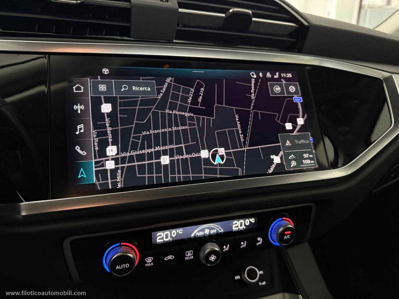 AUDI Q3 35 TDI S tronic 150CV Business KM 86.187 COCKPIT - TELECAMERA - LED