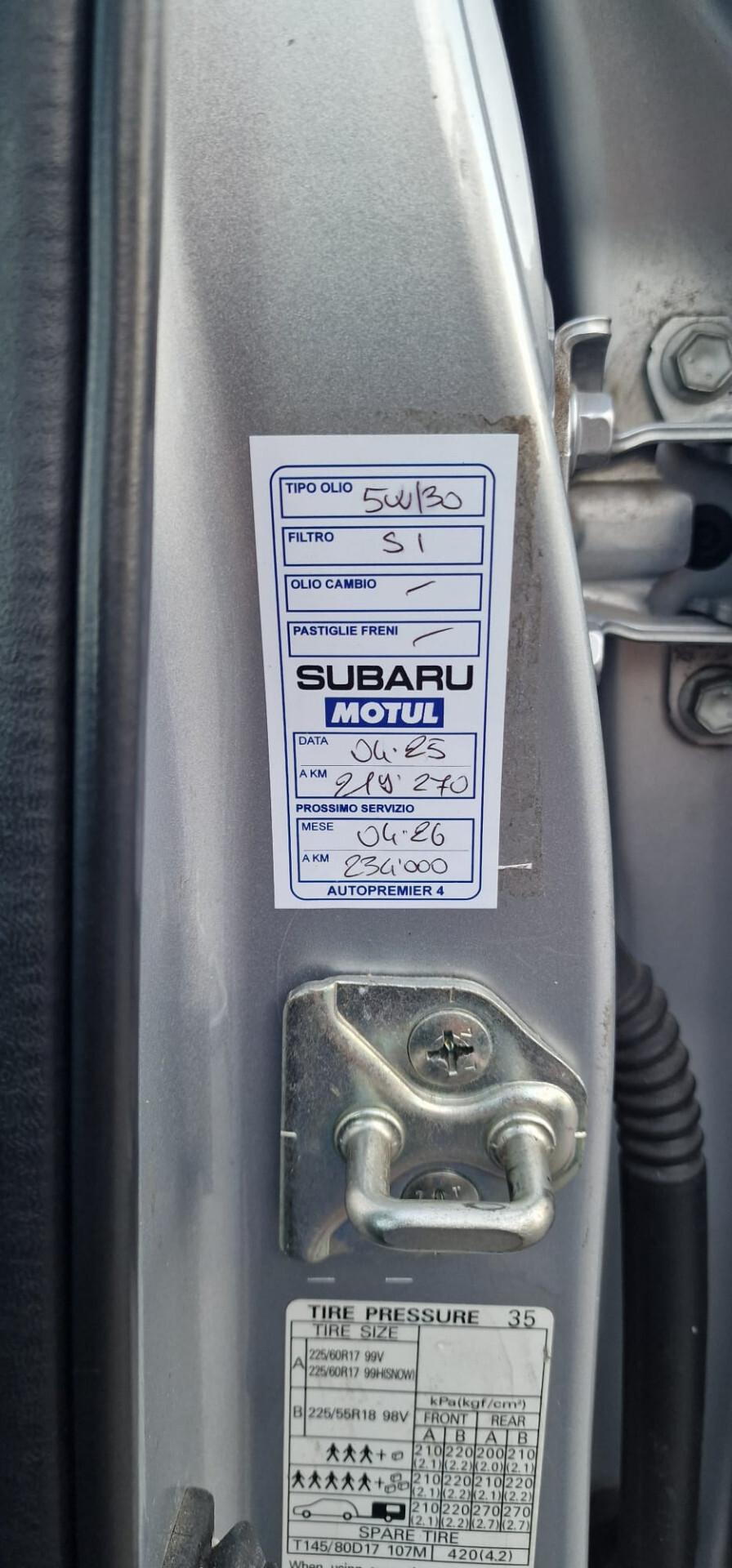 Subaru Forester 2.0D -S DYNAMIC 2015