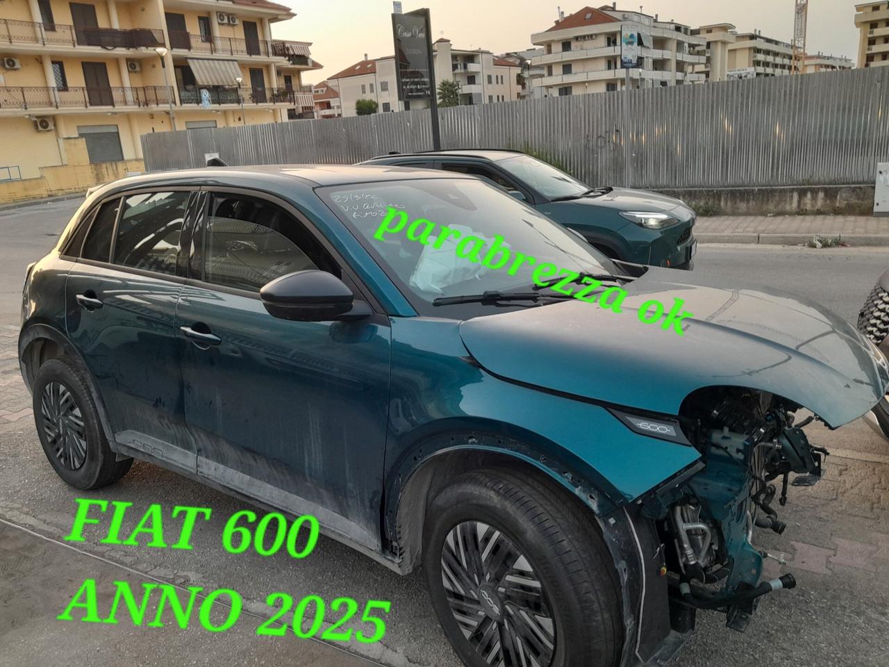 Fiat 600 incidentata sinistrata mondialcars 025