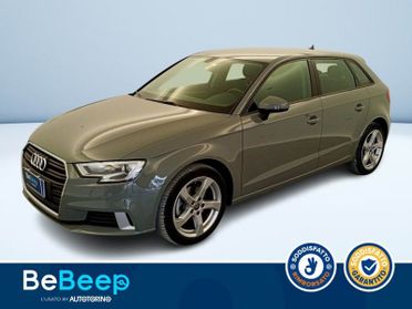 Audi A3 Sportback SPORTBACK 30 1.6 TDI BUSINESS 116CV S-TRONIC MY