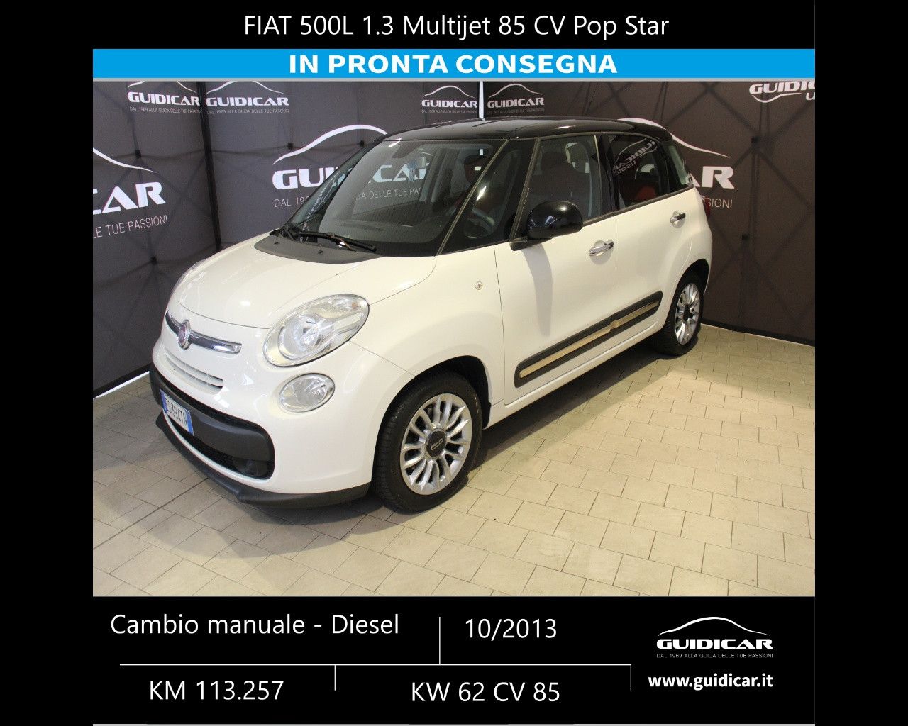 FIAT 500L 500L 1.3 Multijet 85 CV Pop Star