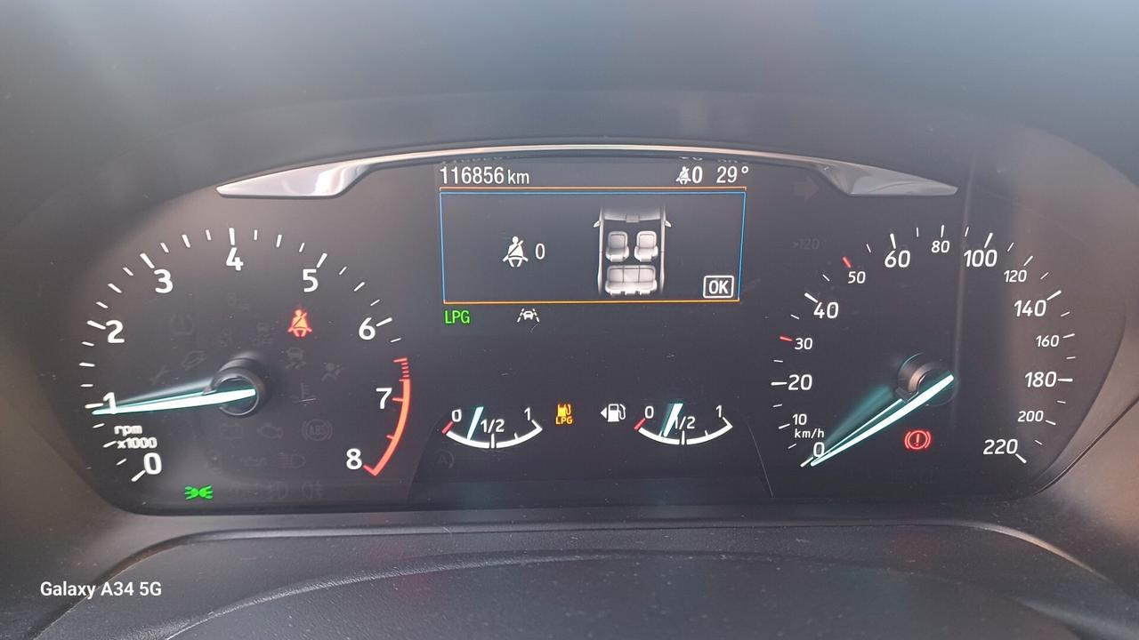 Ford Fiesta 1.1 75 CV GPL 5 porte Titanium