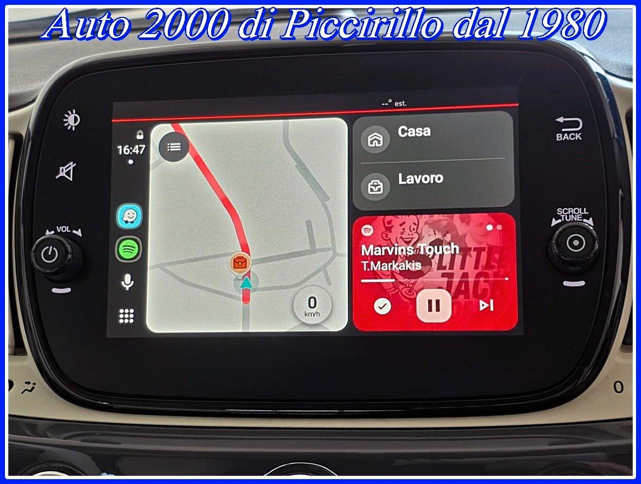 Fiat 500 Lounge 1200 GPL di serie Garanzia12Mesi