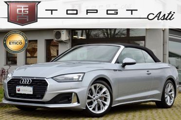 AUDI A5 CABRIO 40 2.0 TDI BUSINESS ADVANCED 190cv S-TRONIC, GARANZIA AUDI, SERVICE AUDI, UFF ITALIANA, RETROCAMERA, FULL LED, PERMUTE