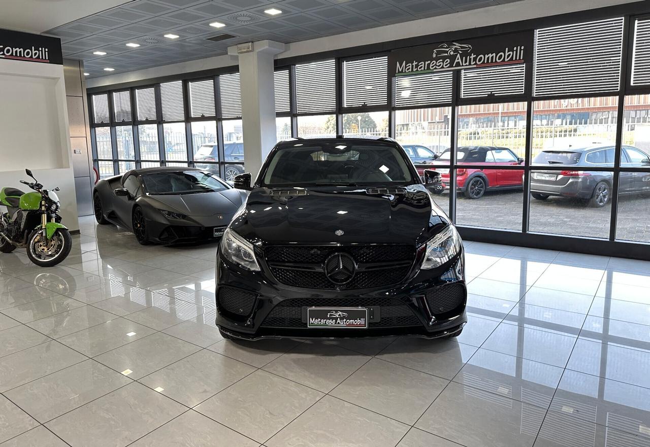 Mercedes GLE43 Coupè AMG 3.0 Biturbo 367cv 4Matic CarPlay Camera Pedane Cerchi21 GARANZIA FULL