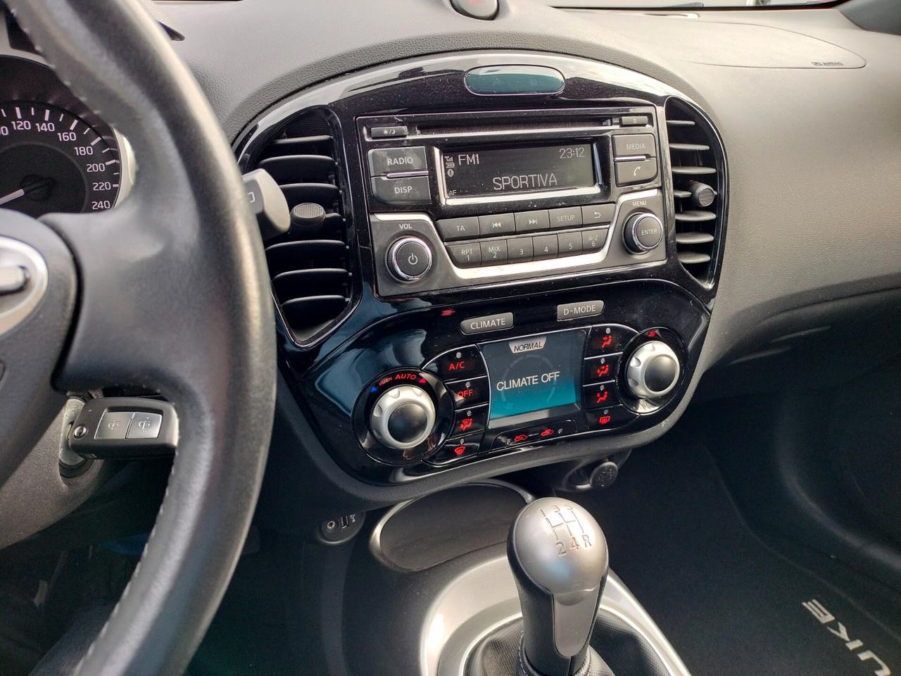 Nissan Juke 1.6 GPL Acenta