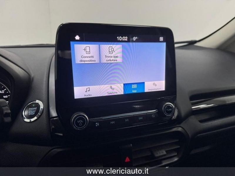 Ford EcoSport 1.0 EcoBoost 100 CV ST-Line Black Edition