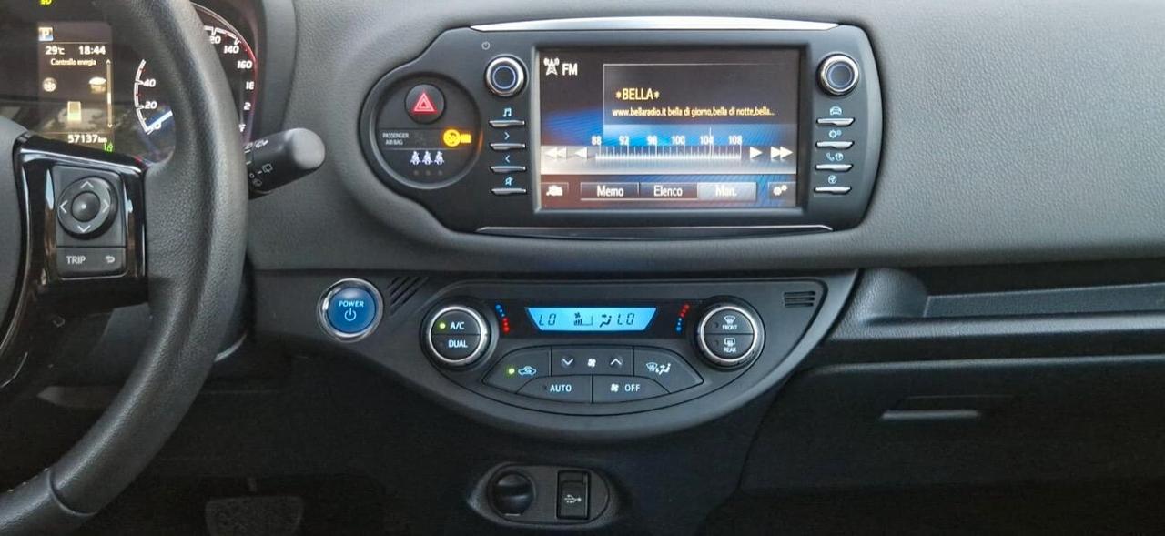Toyota Yaris Hybrid 1.5 73Cv Solo 57.000Km-08/2018