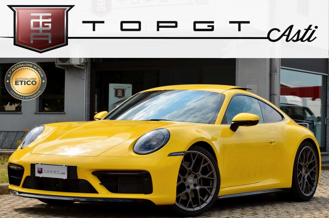 PORSCHE 992 911 COUPE 3.0 CARRERA S 450cv PDK, APPROVED 7/26, SERVICE PORSCHE, TETTO, ASSE POST STERZANTE, MATRIX, HI-FI BOSE, SCARICO, PERMUTE