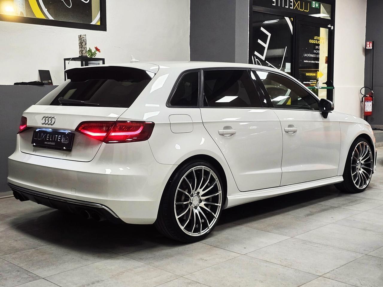 Audi S3 III Sportback 2.0 tfsi quattro MANUALE _ FULL LED GARANZIA 12 MESI TUTTA ORIGINALE