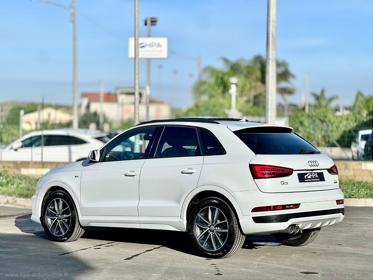 AUDI Q3 2.0 TDI 150CV QUATTRO S-LINE TETTO LED PELLE RETROCAMERA CERCHI 18