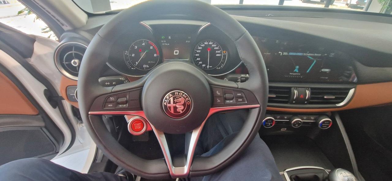 Alfa Romeo Giulia 2.2 180 CV 05/17 KM 38000 ITALIANA +BIXENO+PELLE TOTALE+NAVIGATORE+TELECAMERA