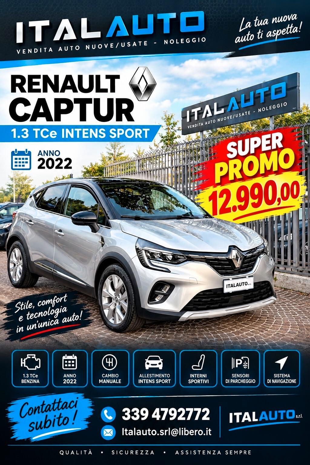 Renault Captur 1.3TCE 140CV INTENS