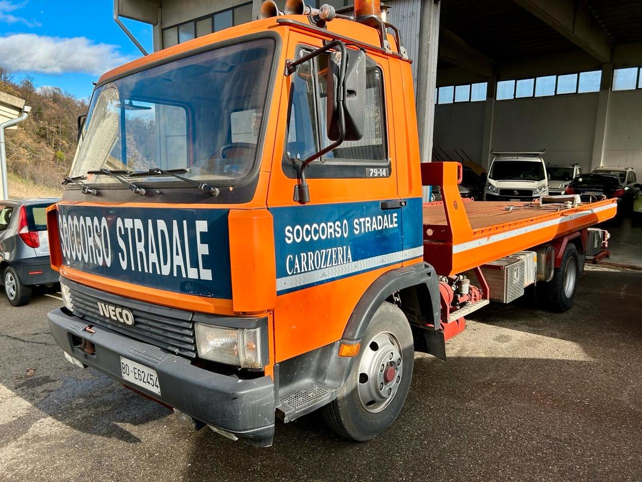 Iveco LKW/TRUCKS Ivaco 79 14 carroatrezzi 1990