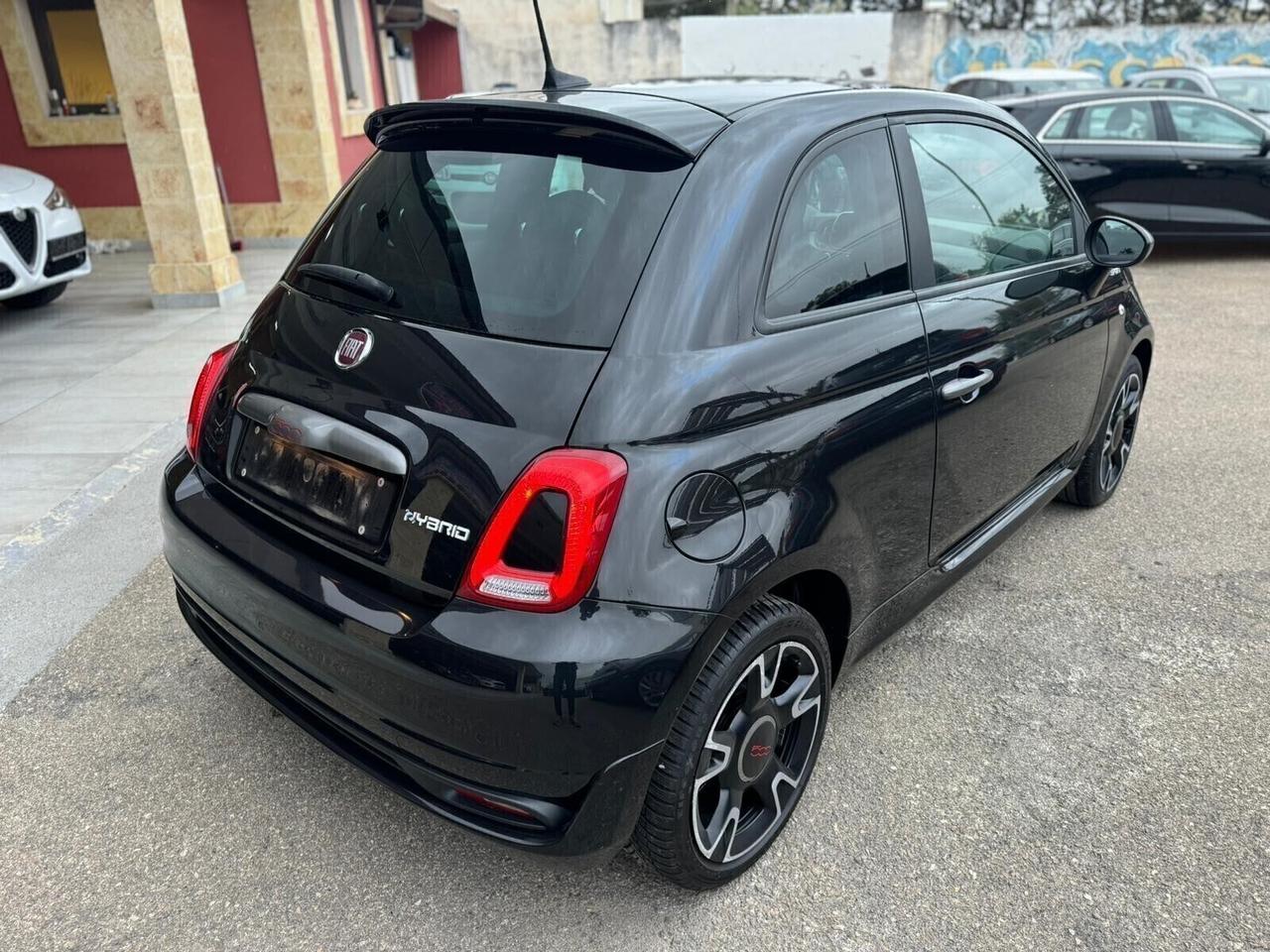 Fiat 500 1.0 Hybrid Sport cockpit tetto