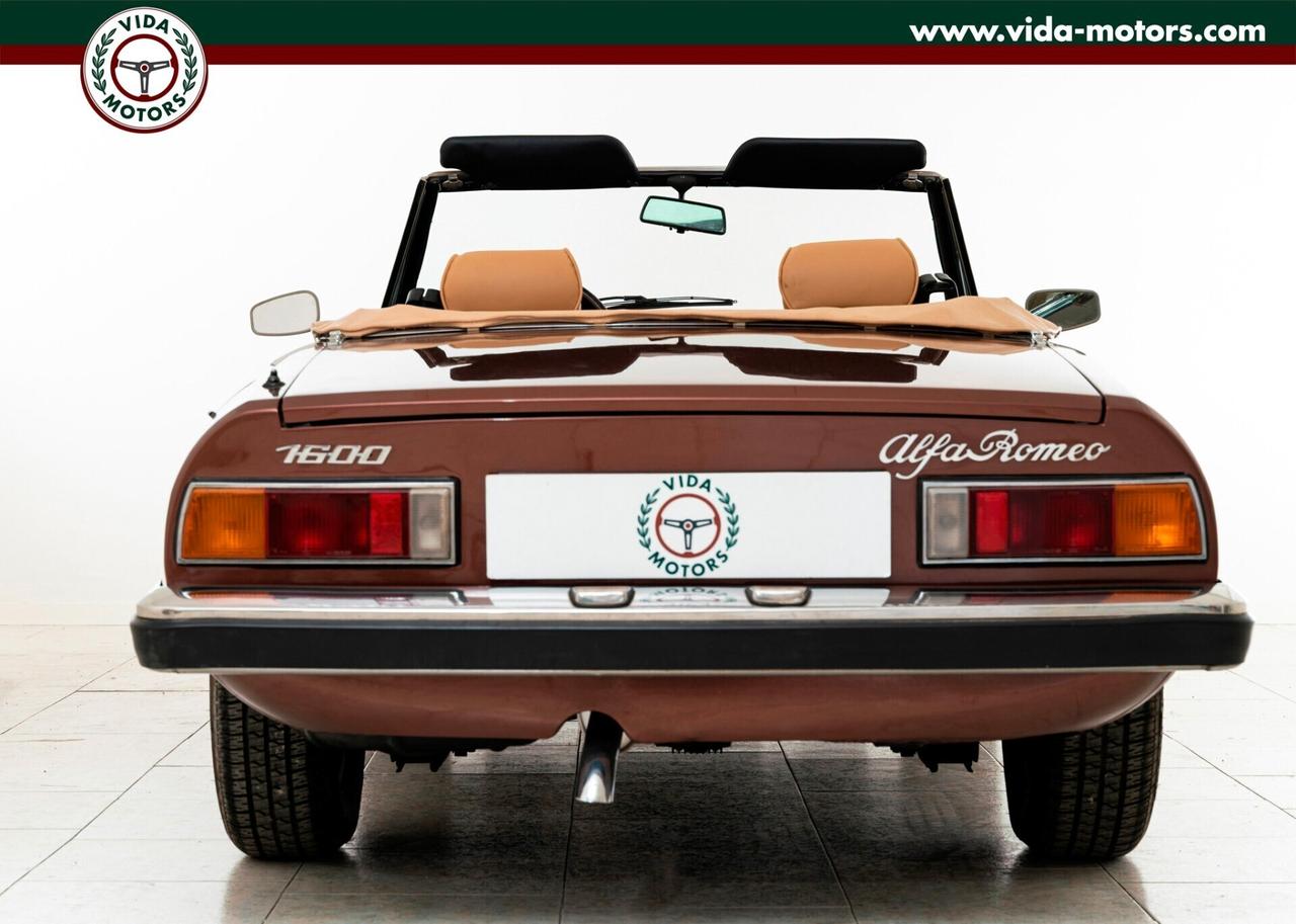 Alfa Romeo Spider 1.6 VELOCE * TARGA ROMA * RARA