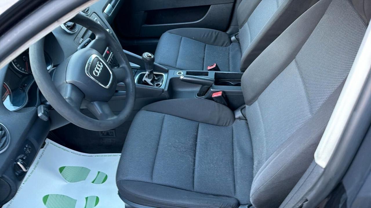 AUDI A3 SPORTBACK 1.6 TDI 105 CV FULL OPTIONAL