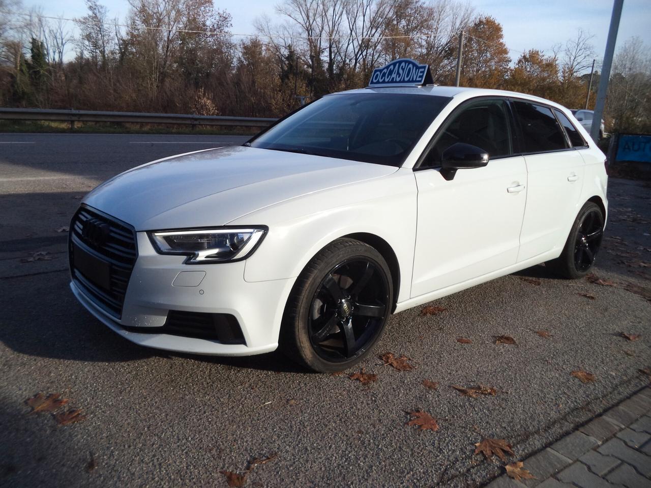 Audi A3 SPB 30 TDI S line edition CERCHI DA 18 OK NEOPATENTATI