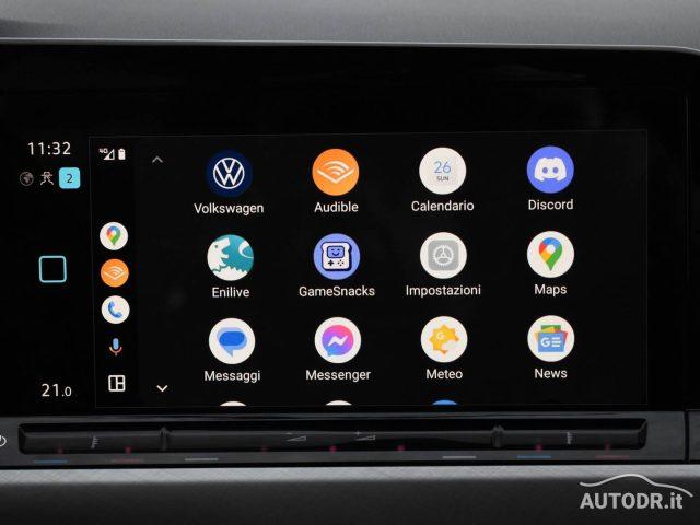 VOLKSWAGEN Golf 1.5 TGI 130cv DSG Life VIRTUAL ACC CARPLAY KM CERT