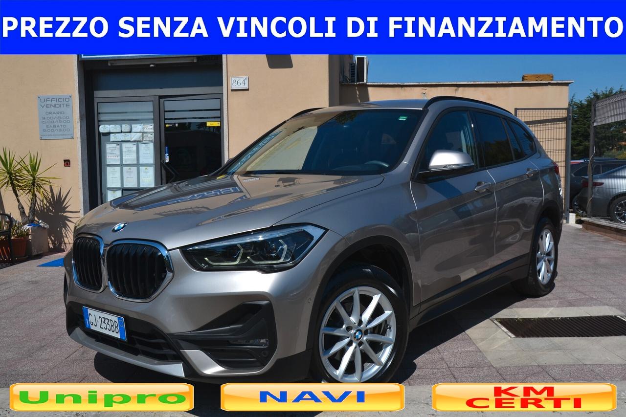 Bmw X1 1.5D 116CV AUTOMATICA PREZZO SENZA VINCOLI UNIPRO' ITALIANA FATTURABILE GARANZIA 12M TAG