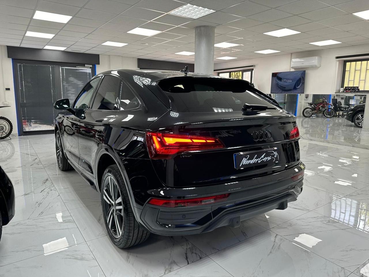 Audi Q5 Sportback 40 TDI Identity Black quattro S-tronic S-line 2021 2.0 Ibrida/Diesel