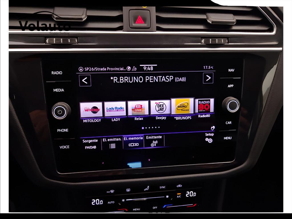 VOLKSWAGEN Tiguan II 2021 - Tiguan 1.5 tsi Elegance 150cv dsg