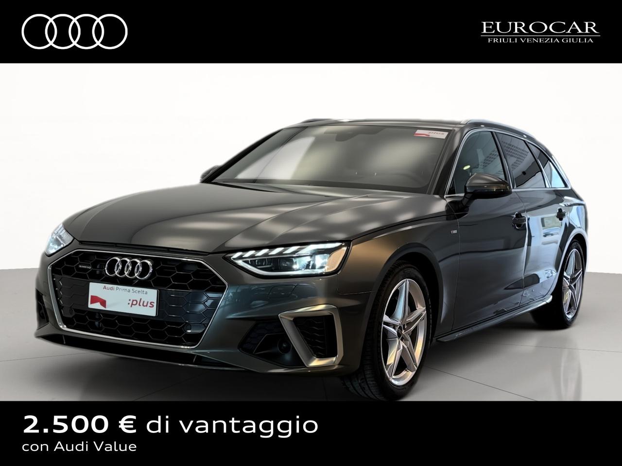 Audi A4 avant 40 2.0 tdi mhev s line edition quattro 204cv s-tronic