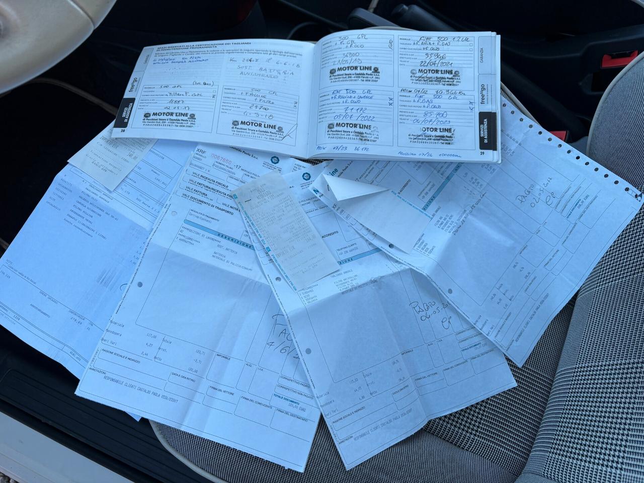 Fiat 500 1.2 GPL- Lounge-Unico proprietario