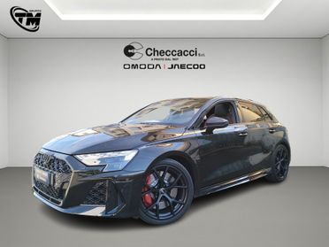 AUDI RS3 Sportback TOTAL BLACK “BOLLO E SUPERBOLLO PAGATO FINO A 12/2026