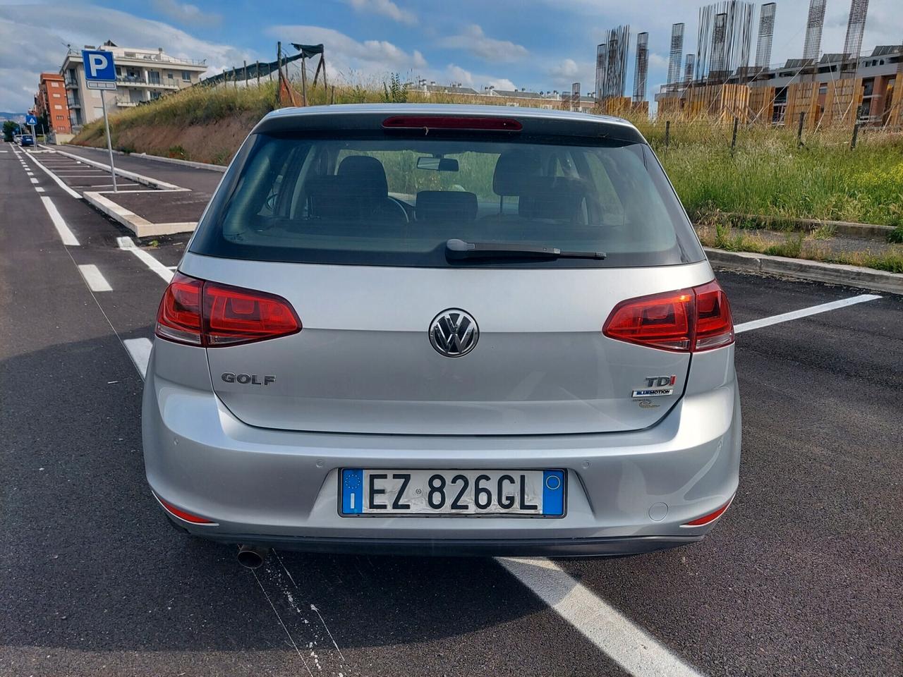 Volkswagen Golf 1.6 TDI 110cv 5p. Km in auostrada