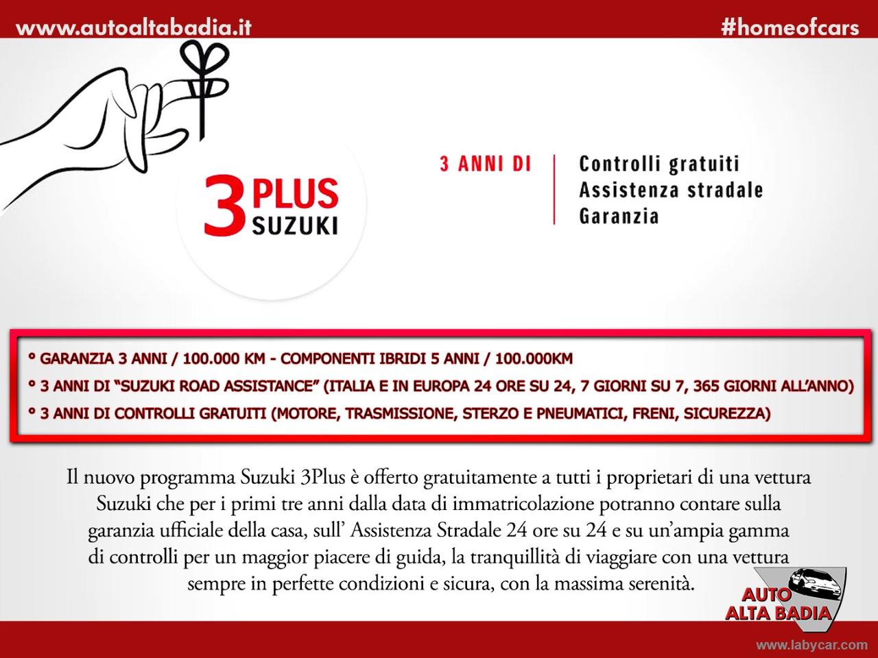 SUZUKI Swift 1.2 Hybrid 4WD AllGrip Top | 83CV