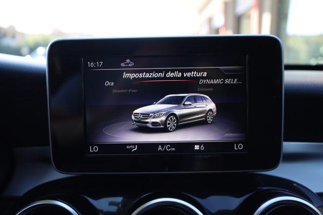 MERCEDES-BENZ C 220 d S.W. Automatica Full LED Navigatore TEL 17"