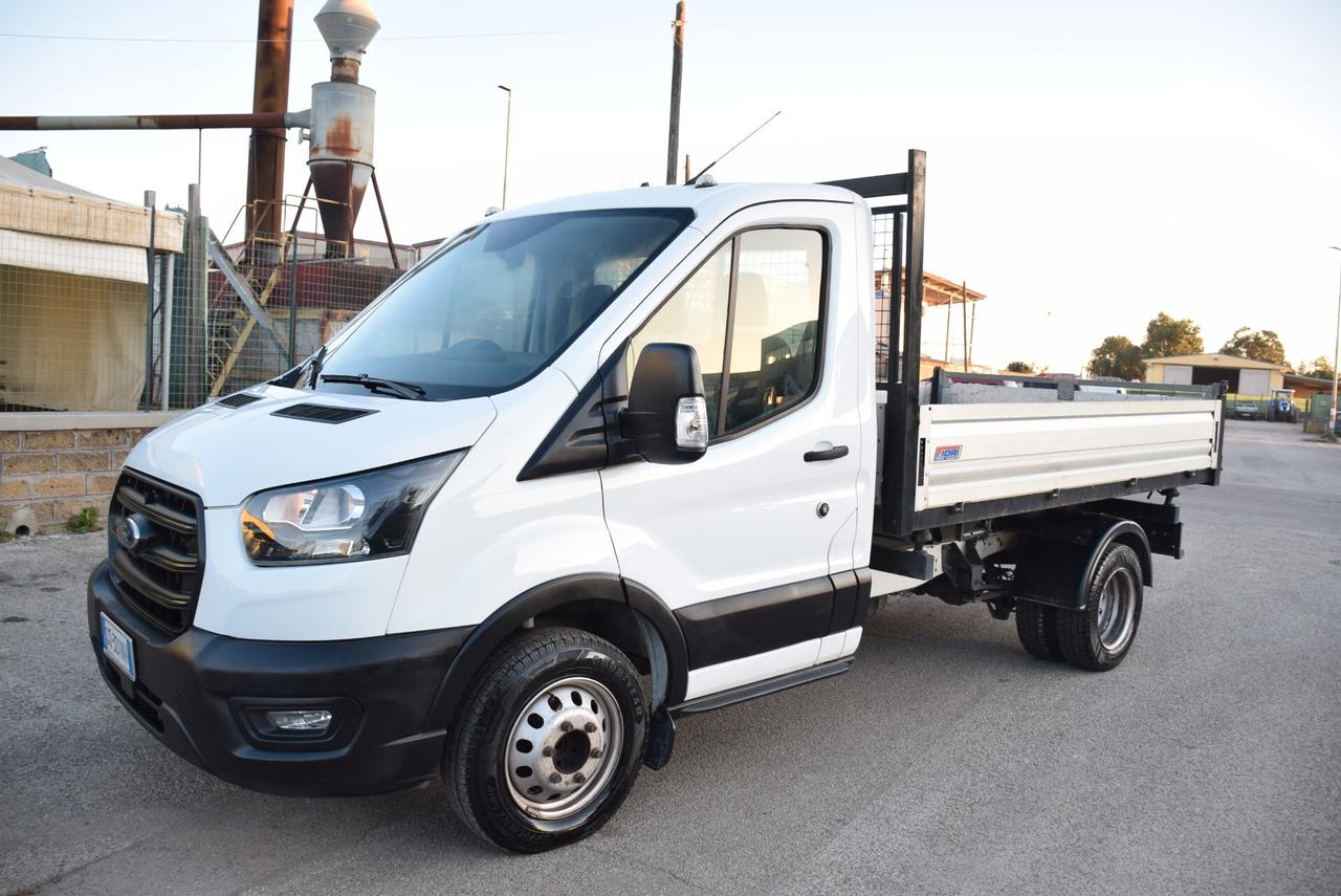 FORD Transit CON RIBALTABILE - 3 POSTI - T/P 350L 2.0TD ECO 130CV 6M - CLIMA - IVA DETRAIBILE