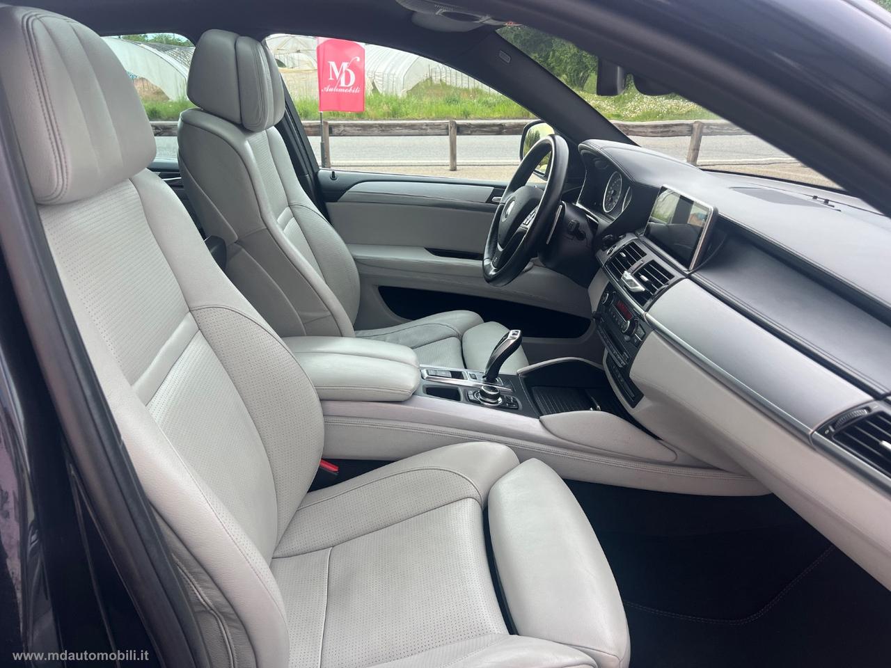 BMW X6 M TETTO CAMERA TAGLIANDI STUPENDA