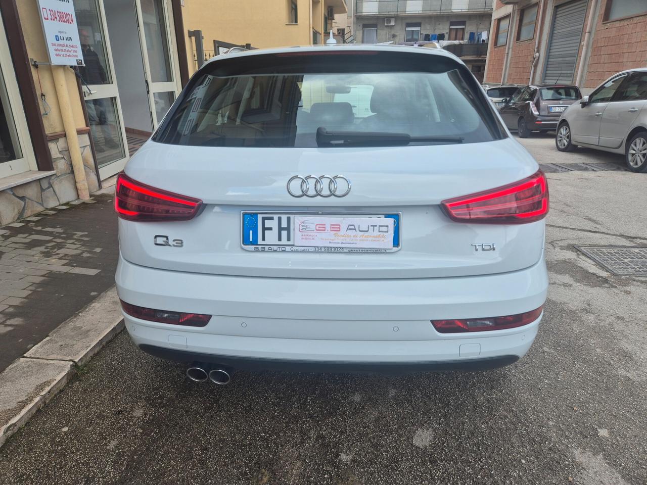 AUDI Q3 2.0 TDI 150CV S LINE ANNO 2017 KM CERTIF