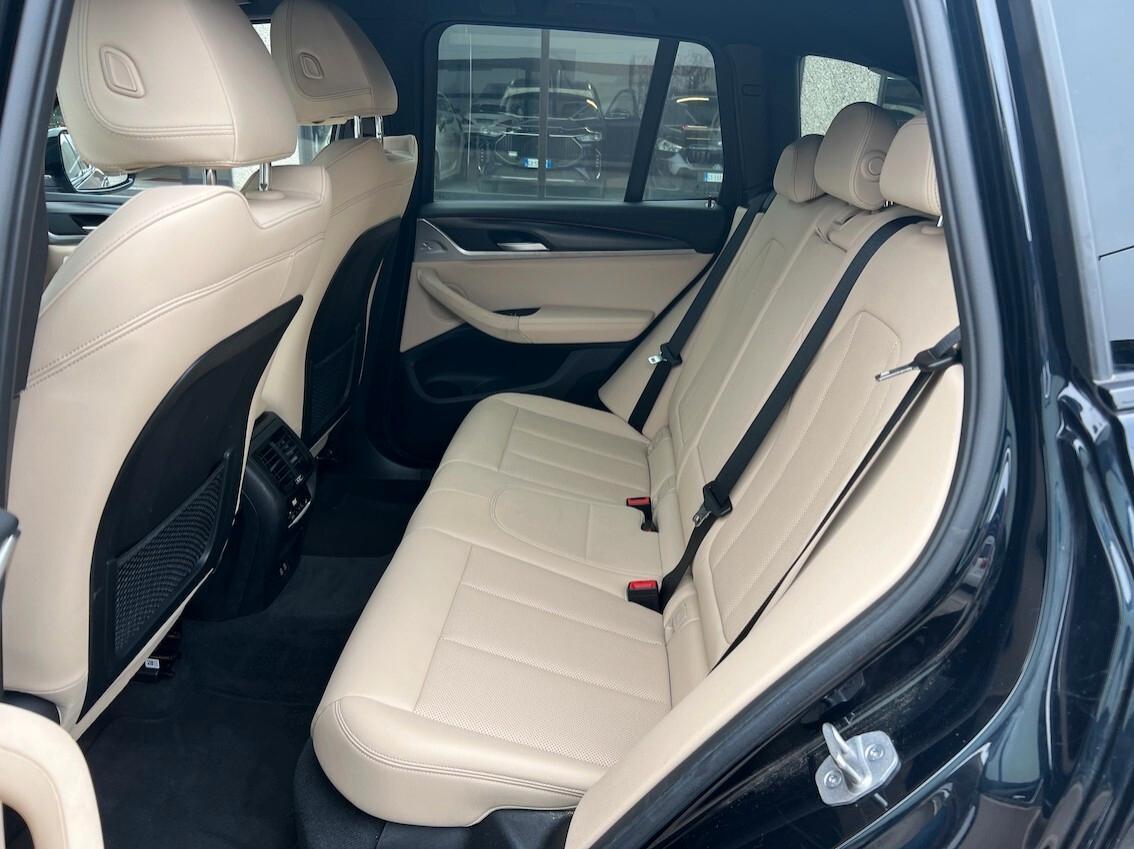BMW X3 xdrive20d mhev 48V Msport auto UNICO PROPRIETARIO