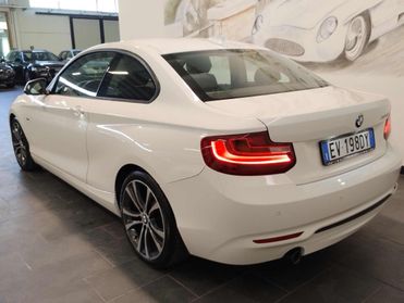 BMW 220d Sport - EURO6/b - OTTIME CONDIZIONI - TAGLIANDI BMW - GARANZIA -