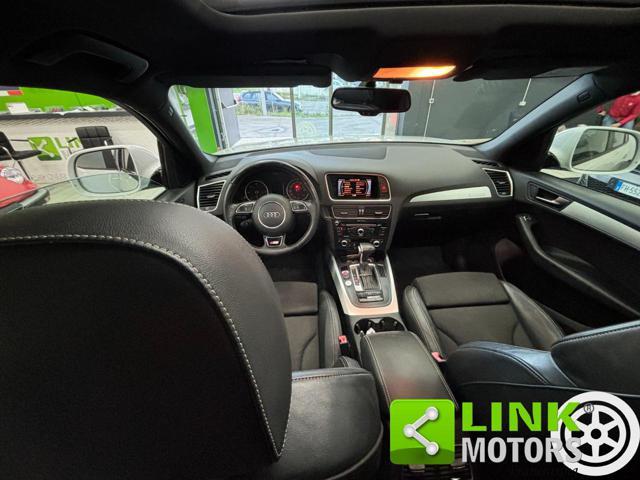 AUDI Q5 2.0 TDI 190 CVS-TRONIC, KM CERT, TETTO, PELLE.