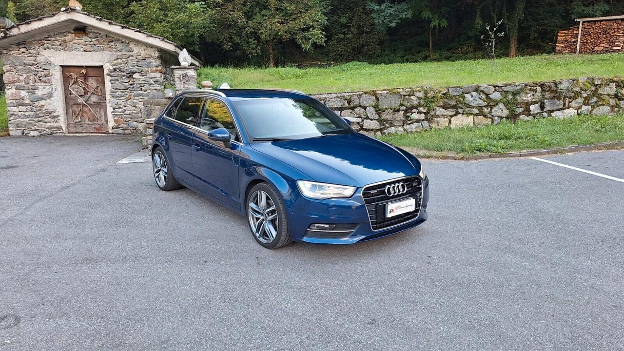 A3 SPB 2.0 TDI 150CV quattro 4X4 pelle park autom