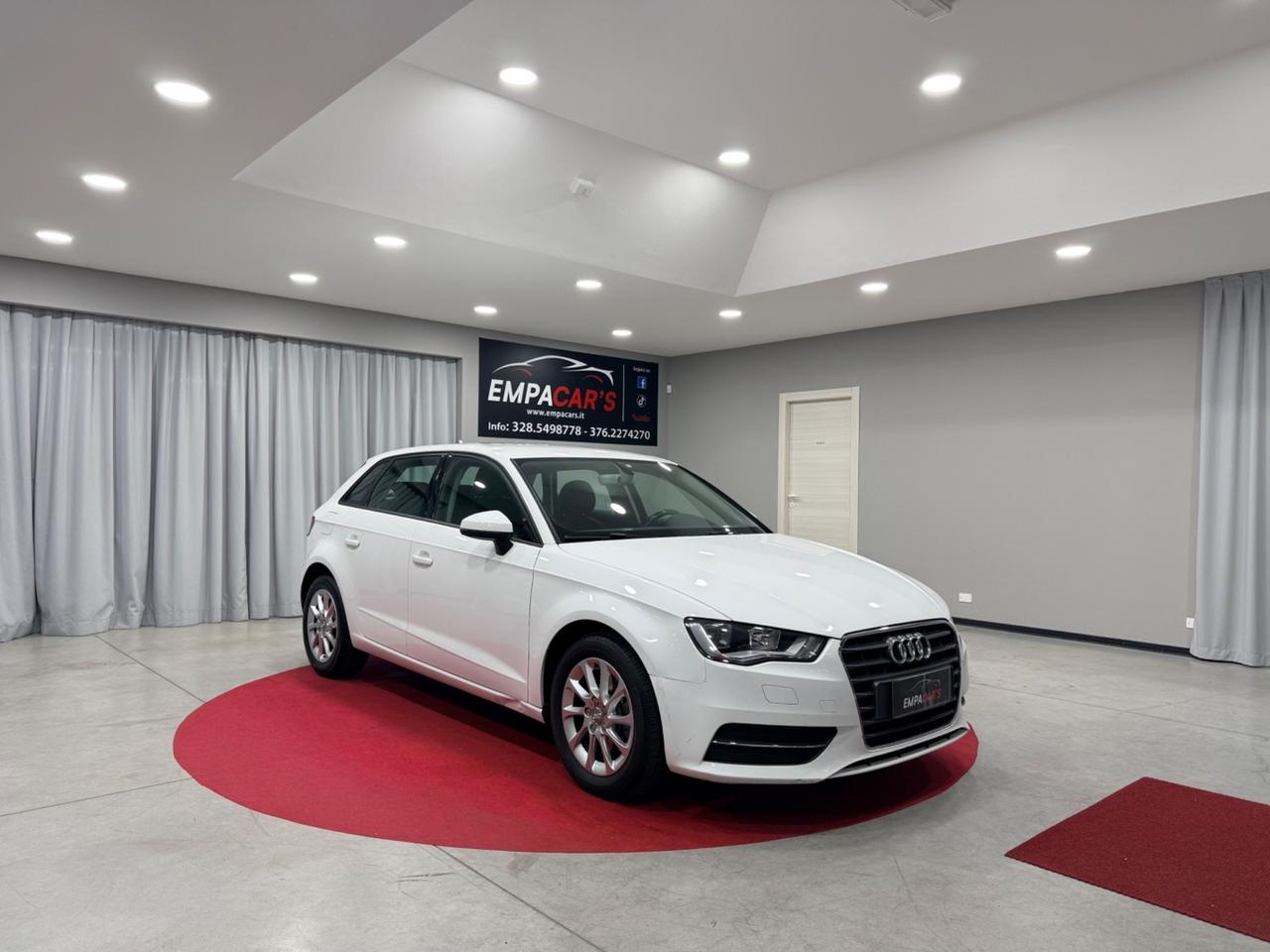 Audi A3 1.6 TDI 110cv EURO6 OK NEOPATENTATI