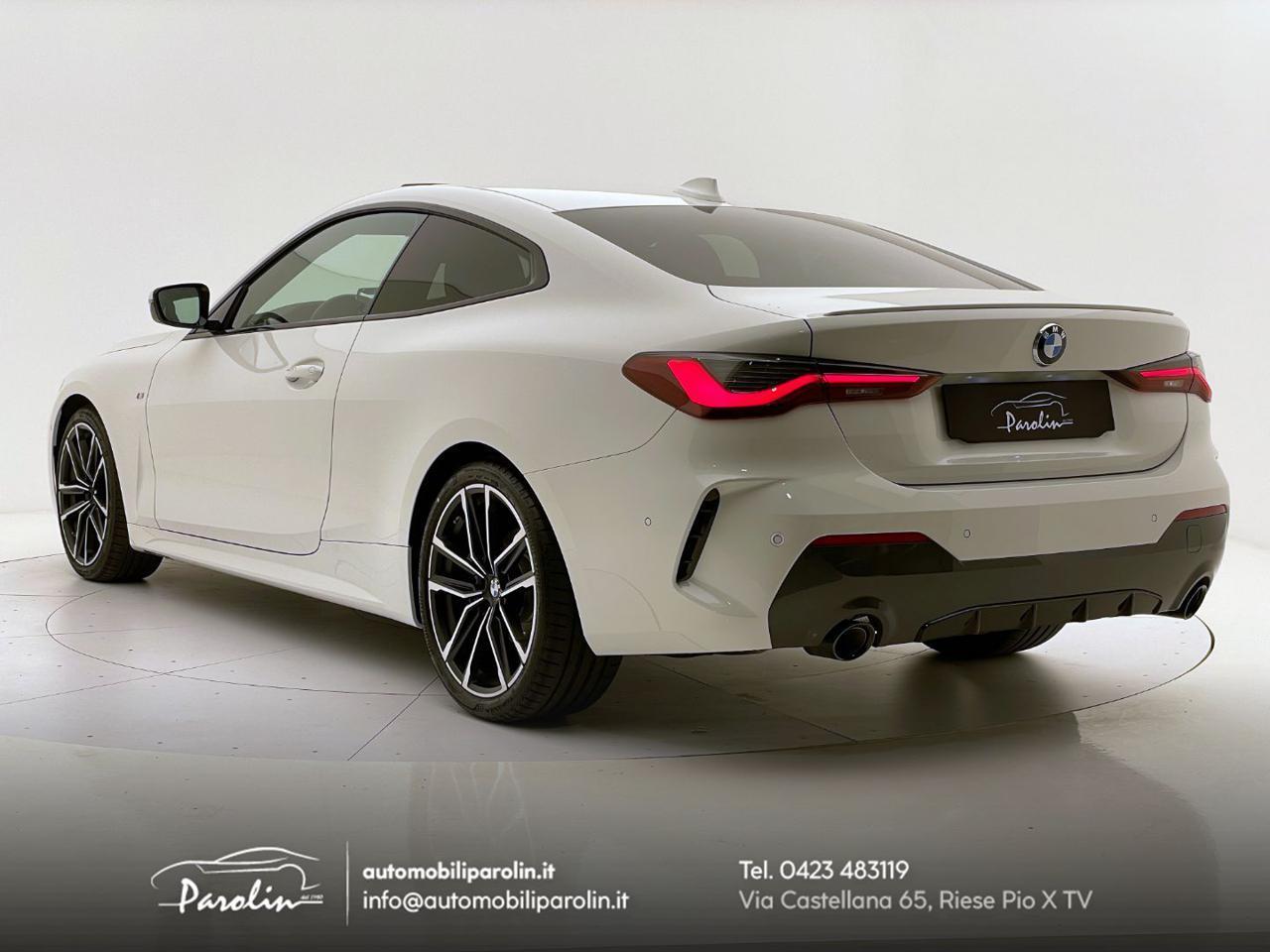 BMW 420 d 48V Coupé Msport Tetto-Spoiler M-Black pack-19''