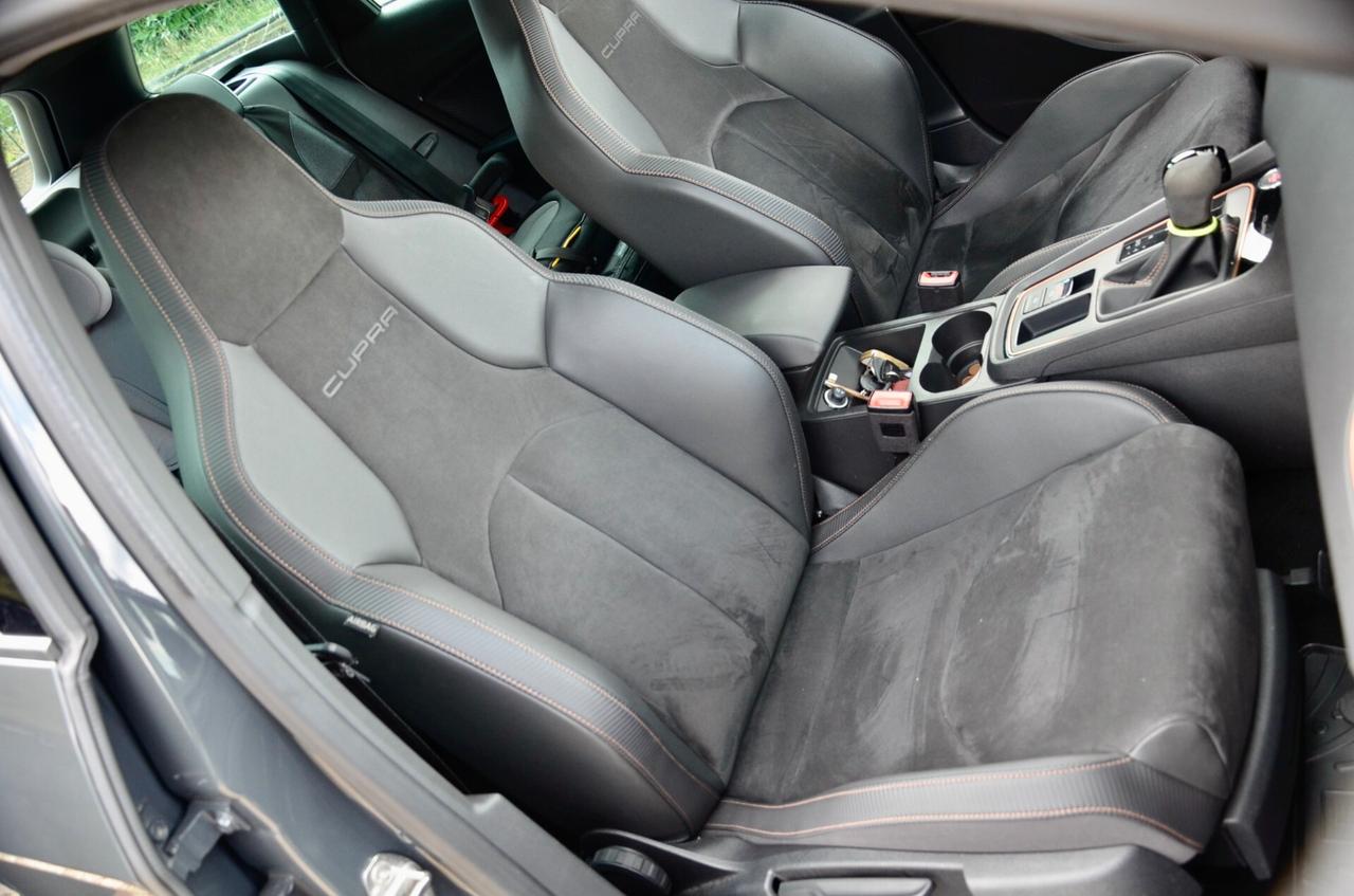 CUPRA LEON ST 2.0 TSI CUPRA R 4DRIVE 300cv DSG, UFF ITALIANA, SERVICE UFF SEAT, EURO 6D, SCARICO, FARI LED, PADDLE, NAVI, PERMUTE