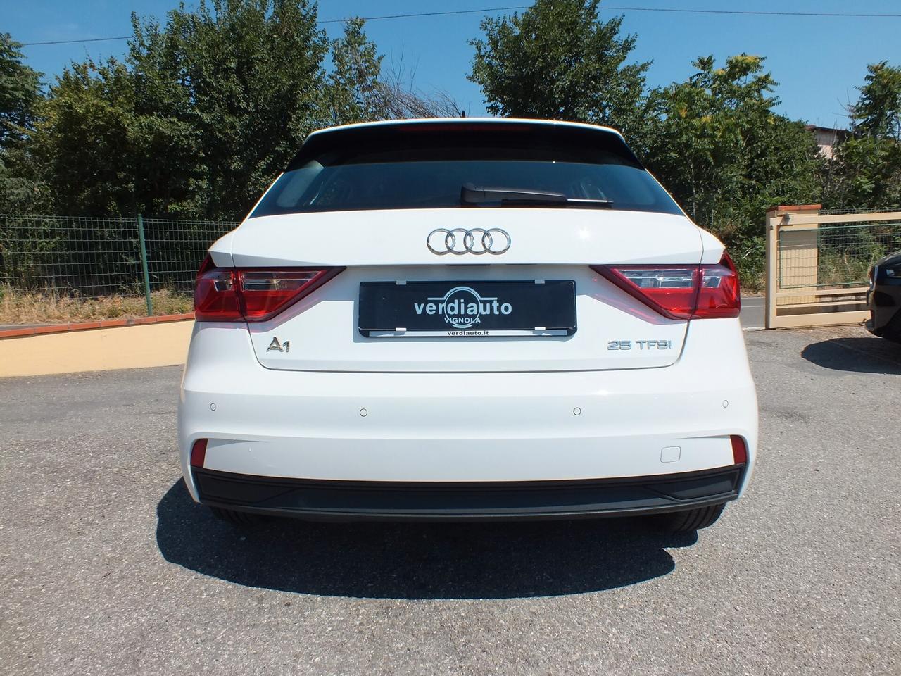 AUDI A1 SPB 25 TFSI UNIPROPRIETARIO