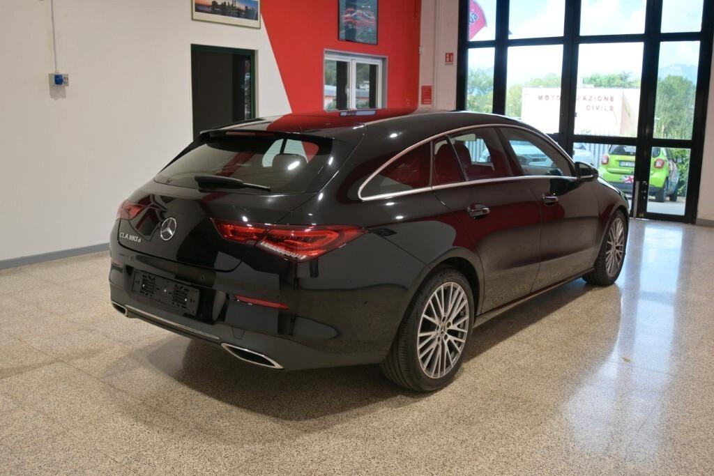 MERCEDES-BENZ CLA SHOOTING BRAKE 180D 115CV AUTOMATIC BUSINESS SOLUTION ( FARI LED - PELLE - AMBIENT LIGHTS - CRUISE - NAVI PREMIUM - PARK ASSIST - CERCHI 18 )