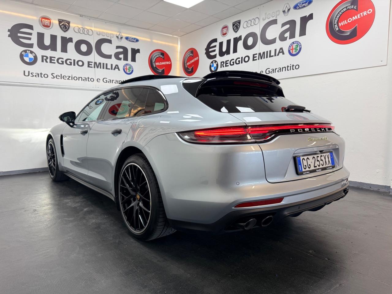 Porsche Panamera 2.9 4S 560cv TOT E-Hybrid Sport Turismo 01/2022 EURO 6D TEMP TETTO 4 RUOTE STERZANTI