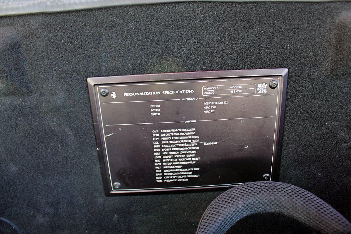 FERRARI - 488 GTB DCT Coupe