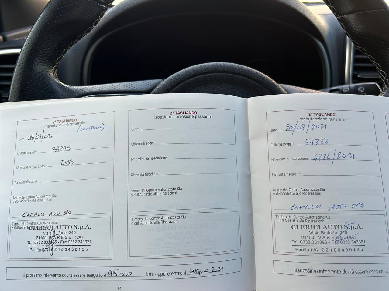 Kia Sportage 1.7 CRDI GT-LINE TETTO/GANCIO-2017